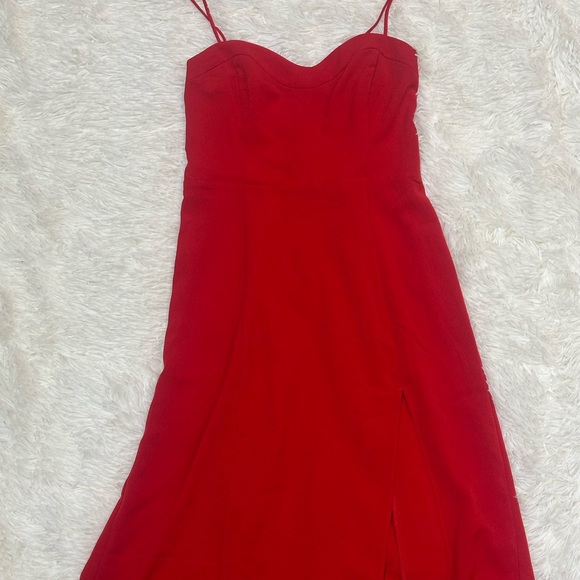 Abercrombie & Fitch Dresses & Skirts - Abercrombie Red Spaghetti-Strap Midi Dress New with Tags